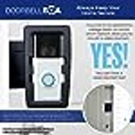 DoorbellBoa Anti-Theft Video Doorbell Door Mount, No Tools or Installation, Mounts Securely in Seconds (Bay 8-E)