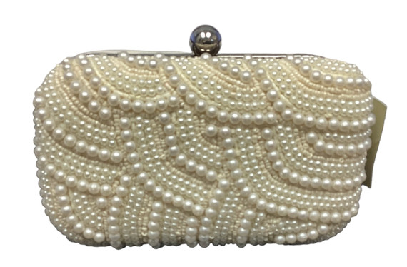 All Over Pearl Evening Bag (F-19)