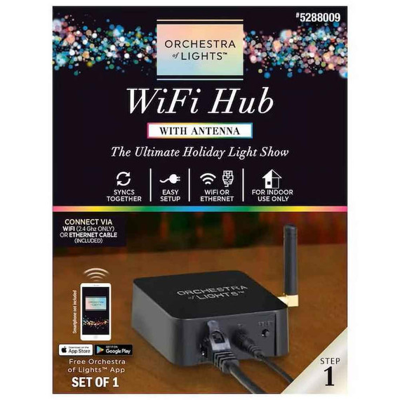Orchestra of Lights WiFi Hub w/Antenna (F-3)