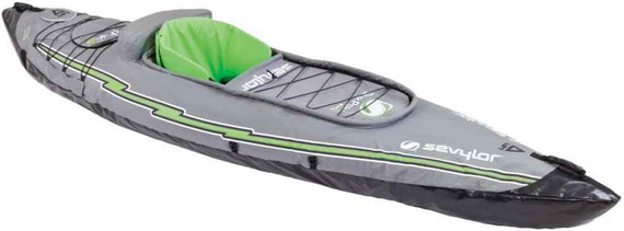Sevylor QuickPak K5 Backpack 1-Person Inflatable Kayak (R Bay 4-B)