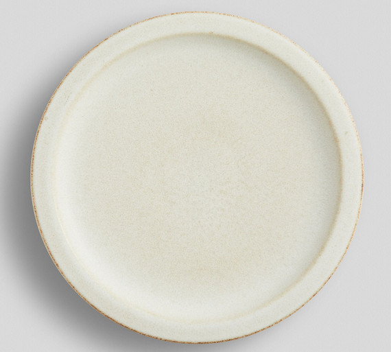 Mendocino Stoneware Dinner Plates  Set of 4-Ivory (Bay 7-B)
