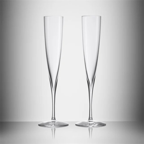 5oz Waterford Elegance Champagne Trumpet Flute - Set of 2 (Bay 27-F) 5oz Waterford Elegance Champagne Trumpet Flute - Set of 2 (Bay 27-F)