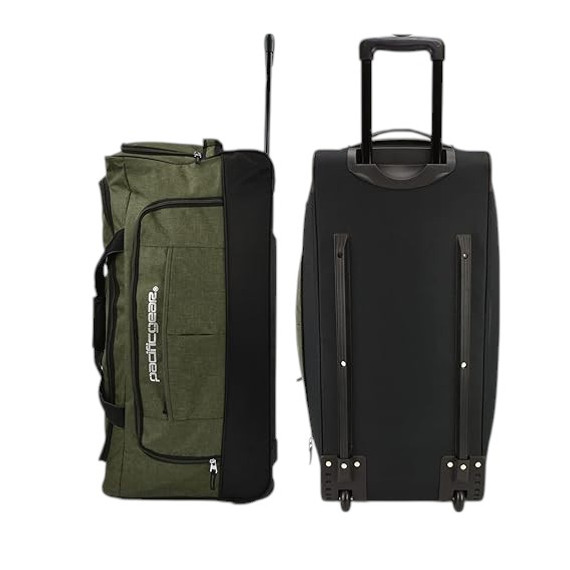 Pacific Gear 30" Rolling Duffel Bag - Olive Green (Bay 11-E)