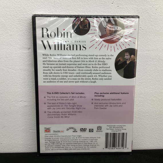 Robin Williams: Comic Genius 22 DVD Deluxe Box Set