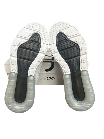 Nike Women's Size 9 Air Max 270 White/Black Running Shoe  (SRack-C) Nike Women's Size 9 Air Max 270 White/Black Running Shoe  (SRack-C)