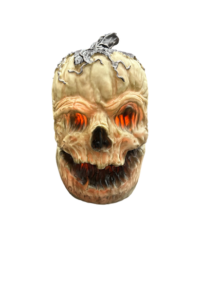 Motion  Operated Haunted Decorative Lighted & Singing  Pumpkin  (Bay 28-C)