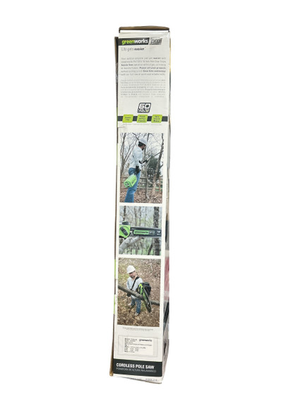 Greenwork 60v Pro 10" Cordless Pole Saw  (T Bay 1)