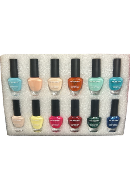 Morovan Professional Nail System 48 Piece Quick Dry Nail Polish Kit (Bay 13-A)