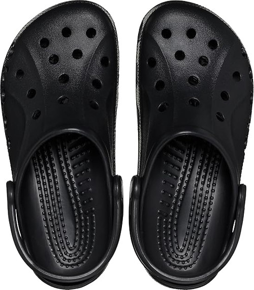 Crocs Baya Unisex Clog (Black) Men’s Size 9, Women’s Size 11 (Case)