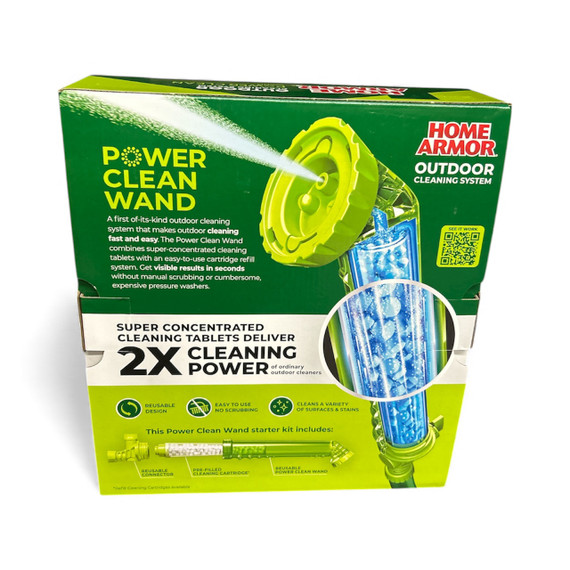 Home Armor Outdoor Cleaning System Power Clean Reusable Wand  (Bay 16-B)