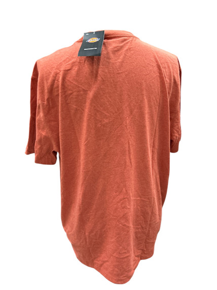 Dickies 2XL Orange Heavyweight Heathered Short Sleeve Pocket T-Shirt (Bay 27-H))
