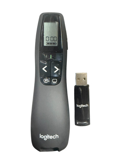 Logitech R800 Wireless Presenter with Green Laser (USED) (D-27)