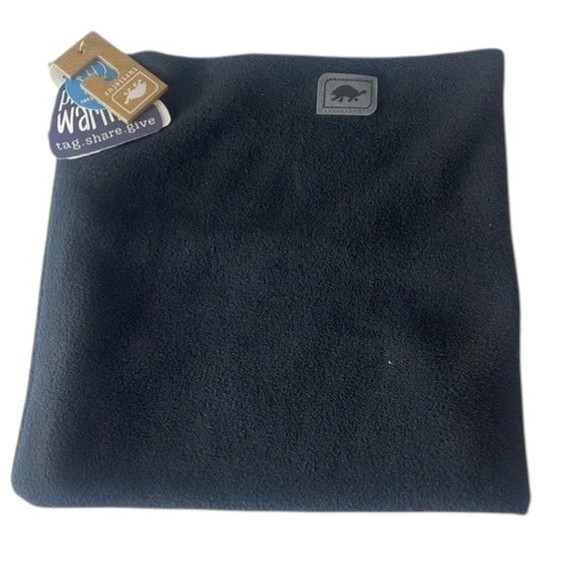 Turtle Fur Double-Layer Neck Warmer - Black