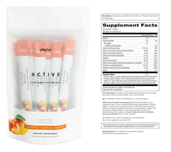 Plexus Active Peach Mango