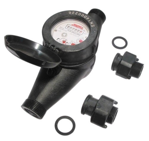 Flows Economy 1" Plastic Water Meter – WM-PC-100 (Bay 30-D)