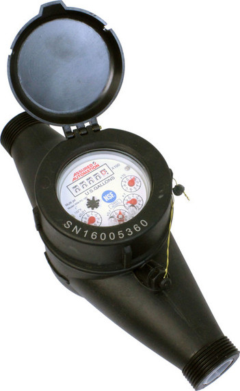 Flows Economy 1" Plastic Water Meter – WM-PC-100 (Bay 30-D)
