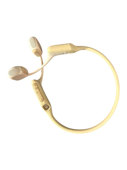 Shokz OpenRun S811 Bluetooth Wireless Headphones - Beige (USED) No Charger (Case)