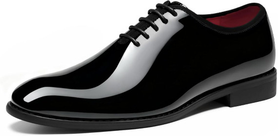 HEEZ Men’s Patent Leather Dress Shoes – Size 13