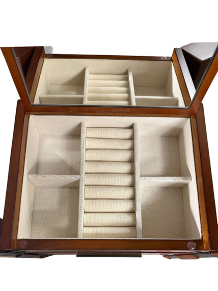 Modern Shaped Jewelry Box – 10" Cube (Bay 29-E)