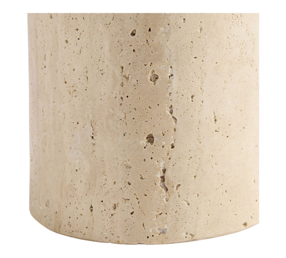 27" Marlo Travertine Table Lamp (Bay 22-K)