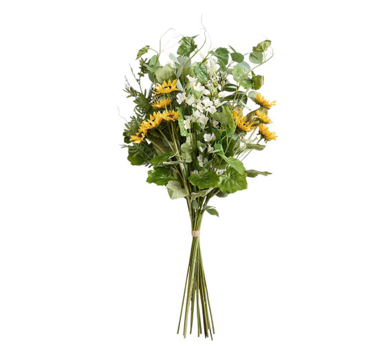 Faux Elevated Wild Greens and Sunflower Bundle - 48" (RBay4-A)