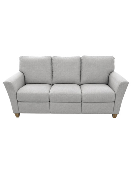 La-Z-Boy Roscoe Duo Power Reclining Sofa – Light Gray (Floor Model Display) (Power Cord- (Bay 24-V)
