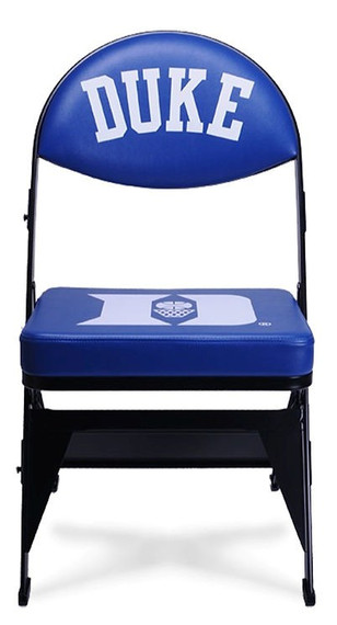 Spec Seats Licensed Duke Blue Devils Courtside Team Bench Logo Chair ( E-Comm Back Room)