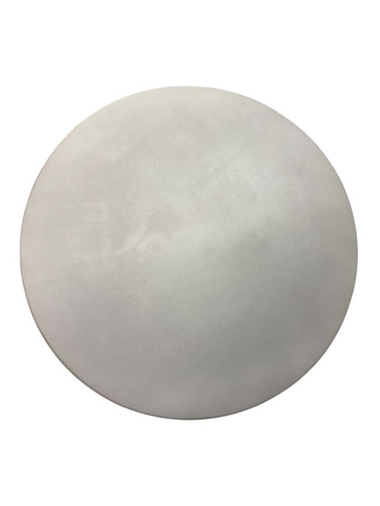 Abbott Concrete & Acacia Round Outdoor Side Table (Floor Display) Used AS/IS (Floor)
