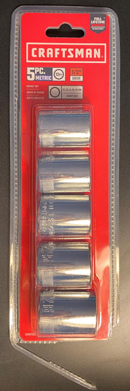 Craftsman 5 pc Socket Set