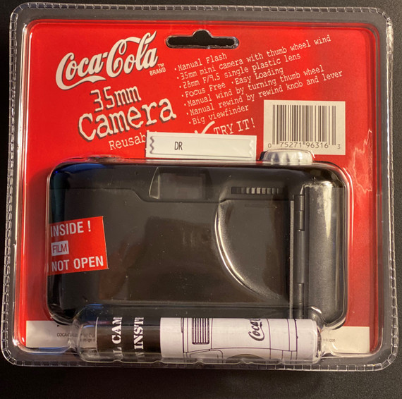 Coca Cola 1999 Vintage Reusable 35 mm Camera (BK-2)