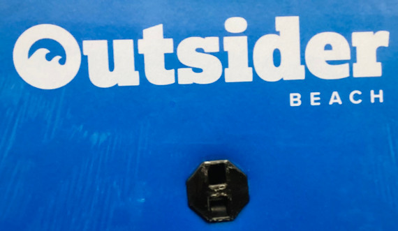 Outsider Solid Blue Design 41" Body Board