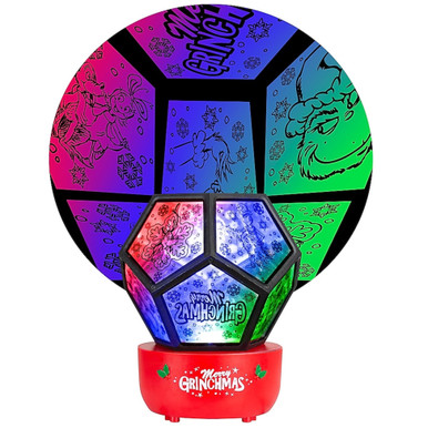Christmas Multi-function Green Monster Battery Operated Light Show