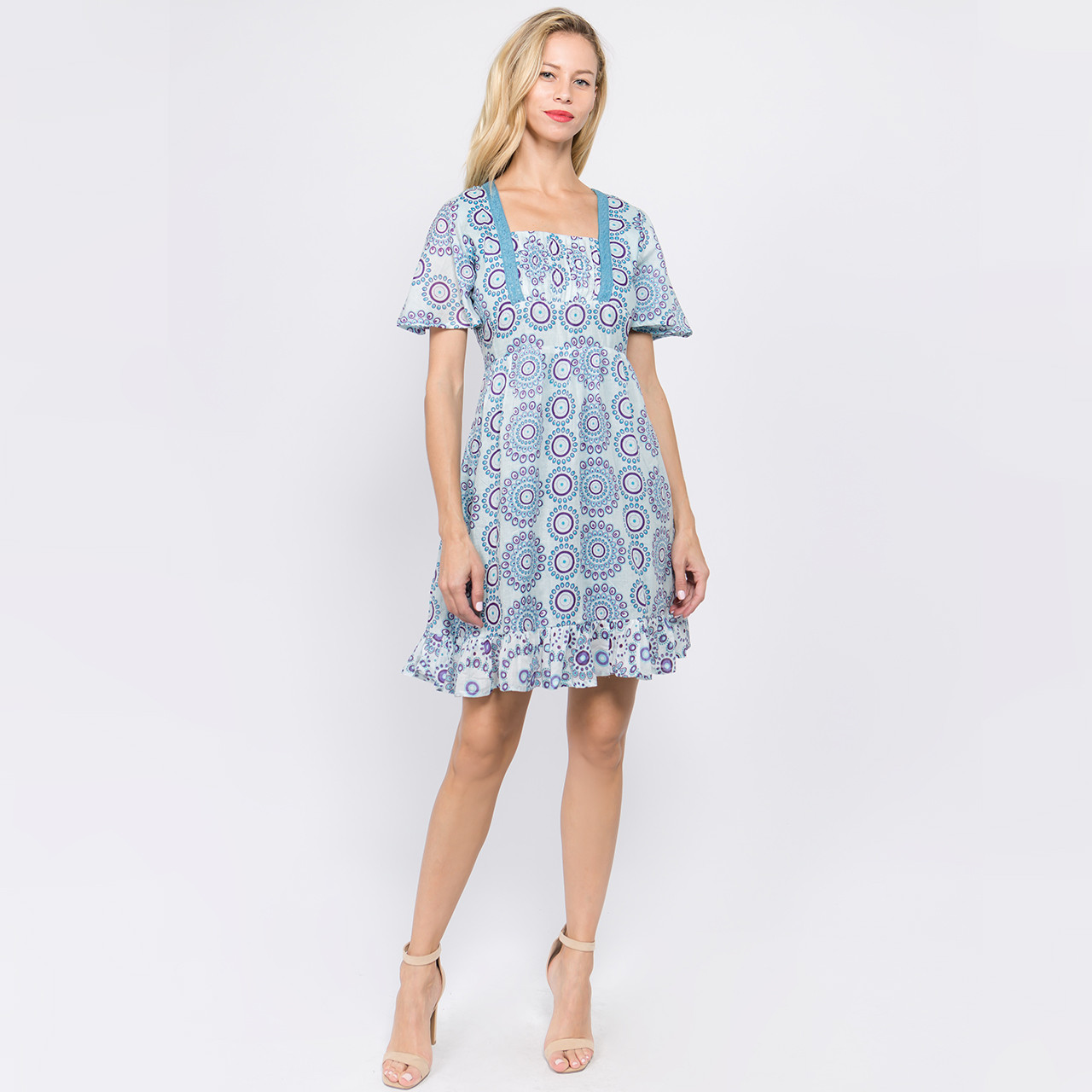 ワンピース MOUSSY COTTON LACE RUFFLE MINI DRESS MOUSSY COTTON LACE RUFFLE MINI DRESS - メルカリ