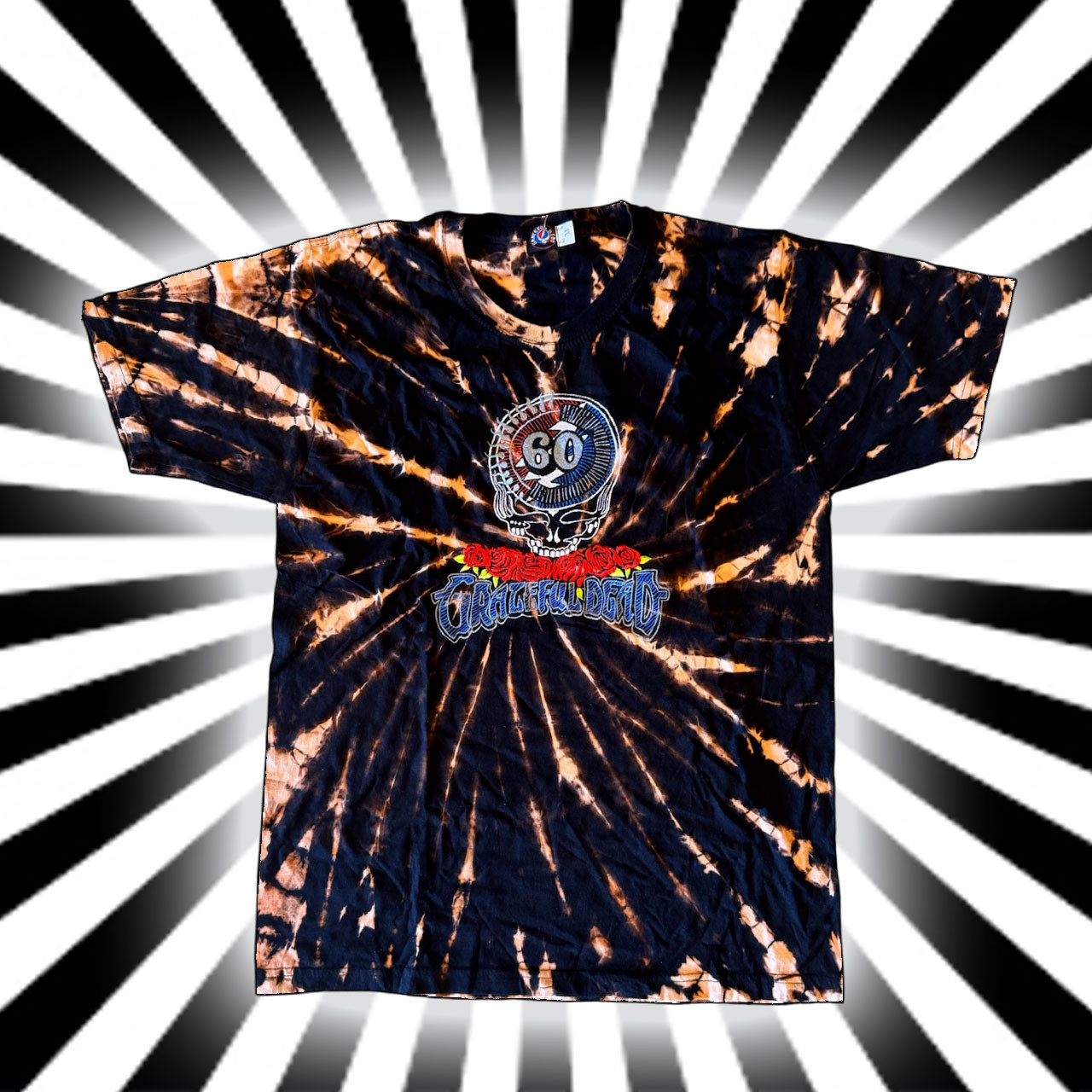 BABYL Tシャツ XXL DEAD OR ALIVE TIE-DYE grateful-dead-60th-x-tgr-syf-