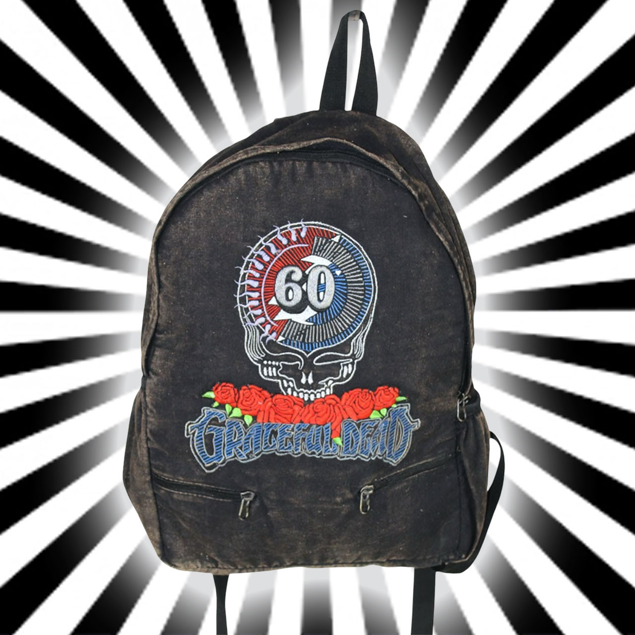 DEAD&COMPANY2025 GRATEFULDEAD 60thトートバッグ トートバッグ（retoro flower October） - tote×tote -原宿と