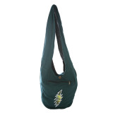 Grateful Dead Bolt Baba Bag Cotton Baba Bag With Cut Out Tie Dye Bolt Detail