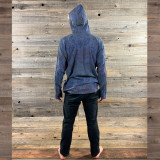 PLAYIN’ HOODIE Cotton Stonewash Multi GD Print Pull Over Hoody