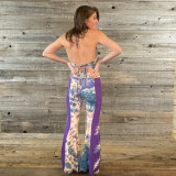 BIG RIVER COVER UP Cotton Lycra Solid & Tie Dye Bolt Chest Cover Up