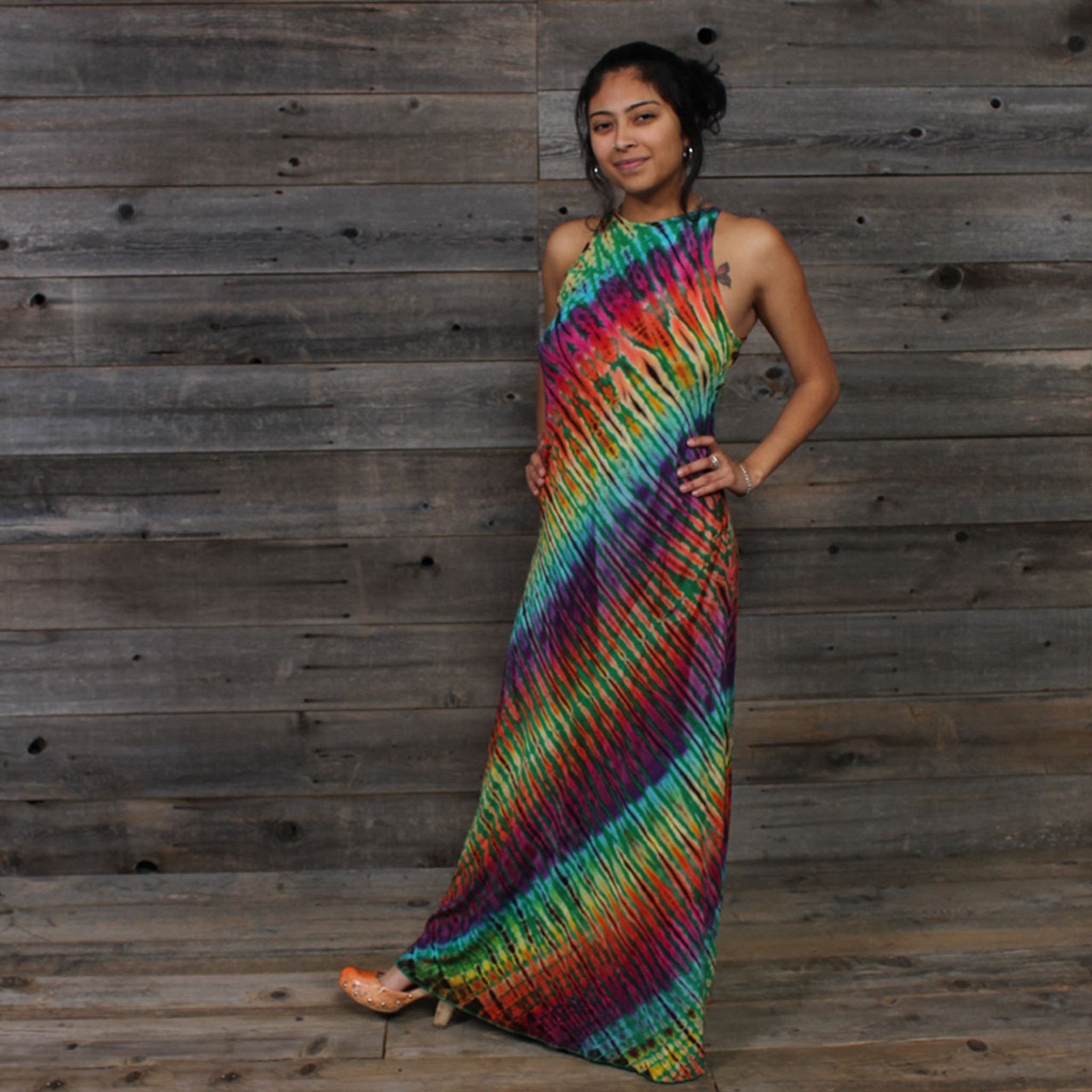 Spandex Maxi Dress