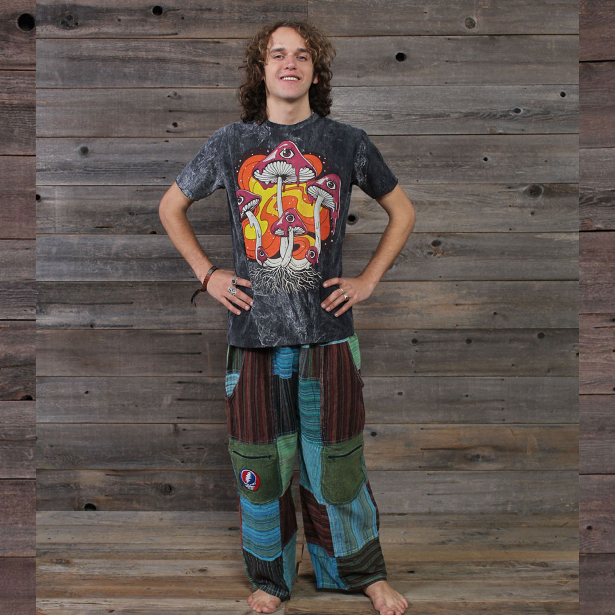Buy Bewakoof Beige Regular Fit Plus Size Hippy Pants for Men's Online @  Tata CLiQ