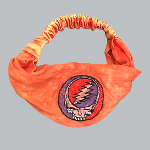 Grateful Dead Cotton Stonewash Headband With SYF Embroidery - Sold Singly