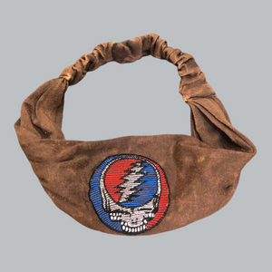 Grateful Dead Cotton Stonewash Headband With SYF Embroidery - Sold Singly