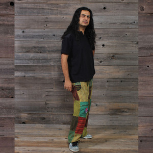 PATCHMAN PANTS Grateful Dead Men's Dharka Extra Pocket Patchwork Pants w/ Plain Pocket w/ SYF 