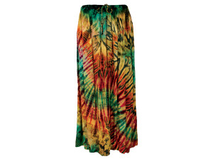 CARLA SKIRT Rayon Long Bell Skirt