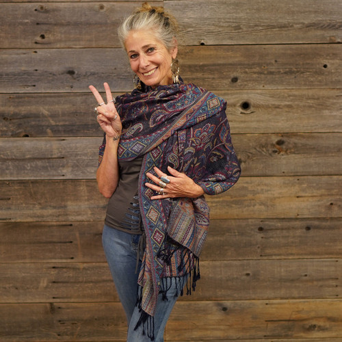 IT’S A WRAP PASHMINA Cashmere Pashmina Shawl 
