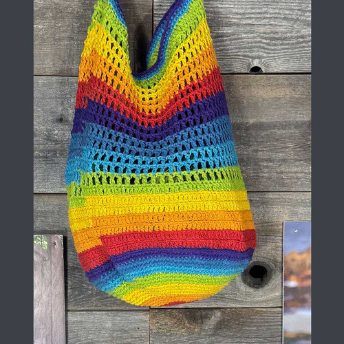 CROCHET BUCKET BAG