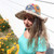 Hemp Crochet Flower Hat