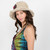 Hemp Crochet Flower Hat