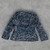 DARK STAR TOP Cotton Long Sleeve Top w/ Splatter & SYF Print Black