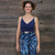 WHAT A CINCH TOP Rayon Spandex Adjustable Strap Double Cinch Bralette